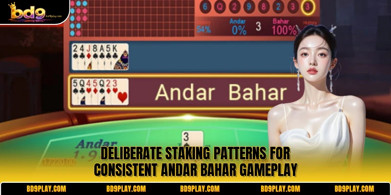 Deliberate staking patterns for consistent Andar Bahar gameplay