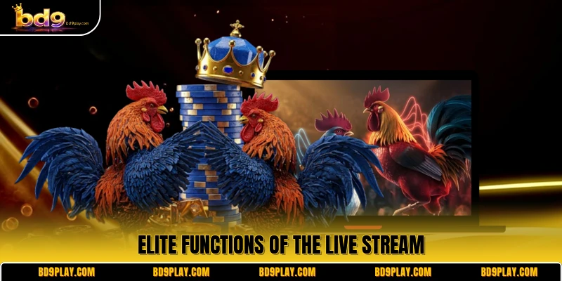 Elite functions of the live stream