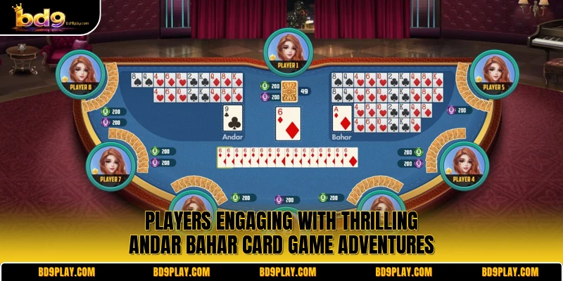 Players engaging with thrilling Andar Bahar card game adventures