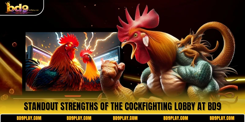 Standout strengths of the cockfighting lobby at BD9