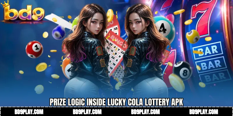 Prize Logic Inside Lucky Cola lottery APK